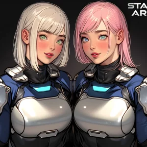 Star Army Female Buddies