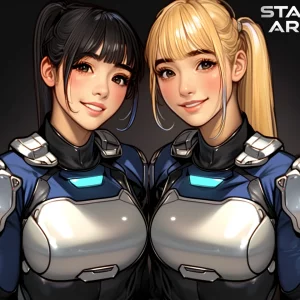 Star Army Female Buddies