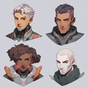 Sci-Fi Character Headshots