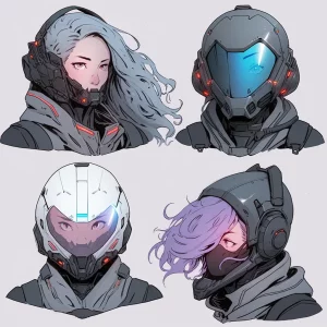 Sci-Fi Character Headshots