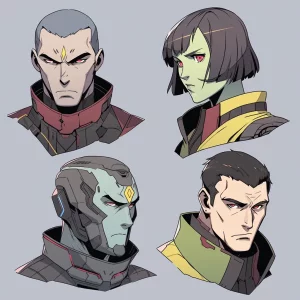 Sci-Fi Character Headshots