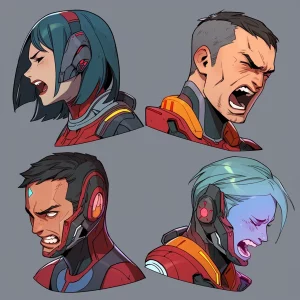 Sci-Fi Character Headshots