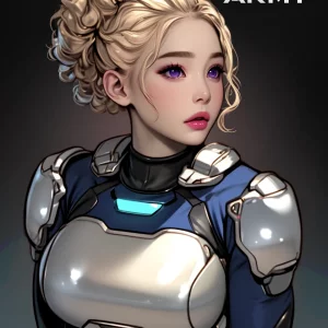 Star Army Female Humanoid