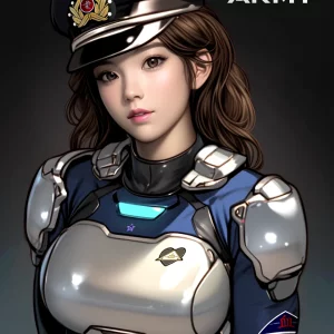 Star Army Female Humanoid Officer