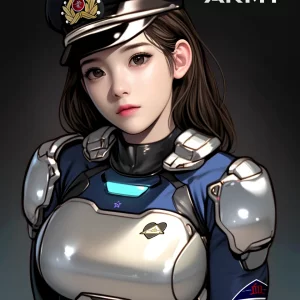 Star Army Female Humanoid Officer