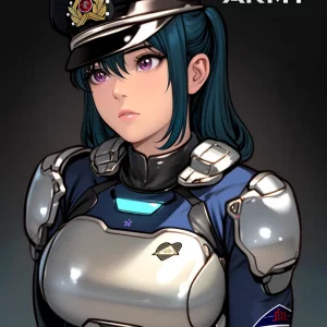 Star Army Female Humanoid Officer