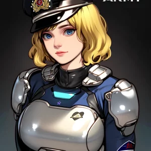 Star Army Female Humanoid Officer