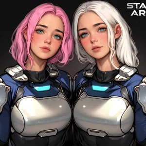 Star Army Female Humanoids