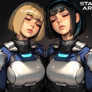 Star Army Female Humanoids