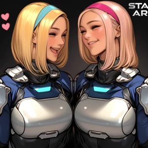 Star Army Female Humanoids