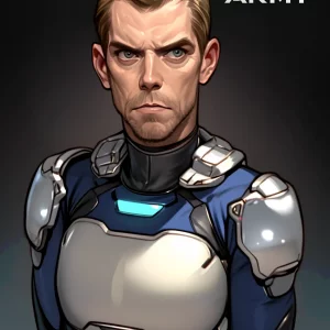 Star Army Humanoid Male