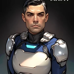 Star Army Male Humanoid (Adoptable)