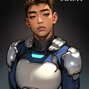 Star Army Male Humanoid (Adoptable)