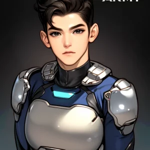 Star Army Male Humanoid (Adoptable)