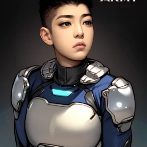 Star Army Non-Binary Humanoid