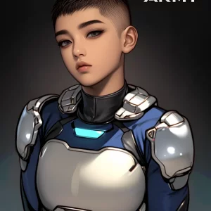 Star Army Non-Binary Humanoid