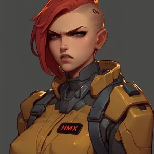 NMX Female Humanoid Soldier