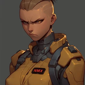 NMX Female Humanoid Soldier