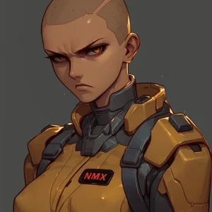 NMX Female Humanoid Soldier