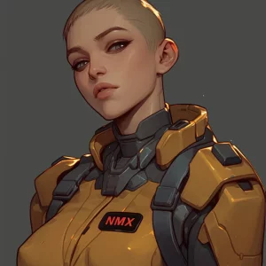 NMX Female Humanoid Soldier