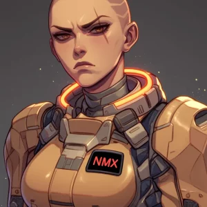 NMX Female Humanoid Soldier