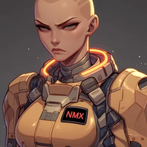 NMX Female Humanoid Soldier