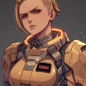 NMX Female Humanoid Soldier