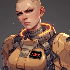 NMX Female Humanoid Soldier