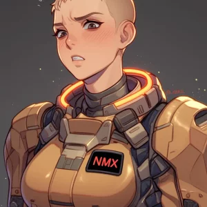 NMX Female Humanoid Soldier