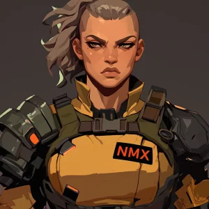 NMX Female Humanoid Soldier