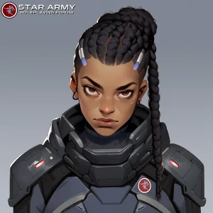 Star Army Humanoid Female