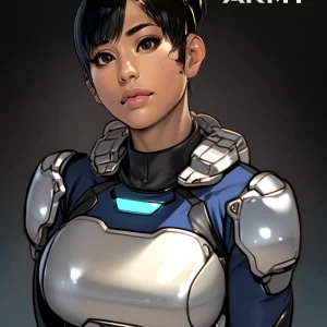 Star Army Humanoid Female