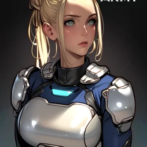 Star Army Female Humanoid