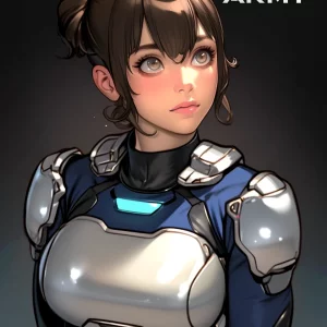 Star Army Female Humanoid