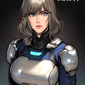 Star Army Female Humanoid