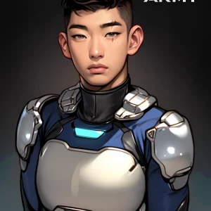 Star Army Male Humanoid (Adoptable)