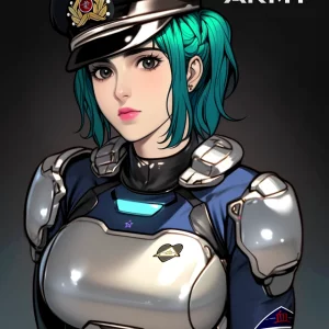 Star Army female humanoid Chui in First Fleet