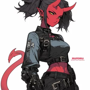 Last Chance Adoptable - Tiefling