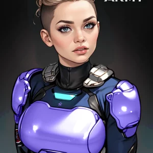 Star Army Female Humanoid Infantry