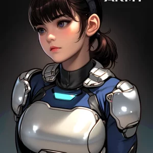 Star Army Female Humanoid (Adoptable)