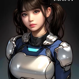 Star Army Female Humanoid (Adoptable)