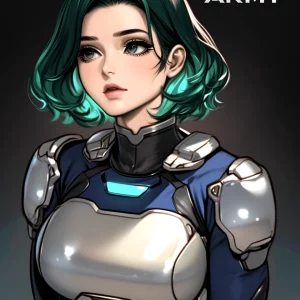 Star Army Female Humanoid (Adoptable)