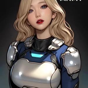 Star Army Female Humanoid (Adoptable)