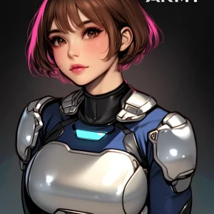 Star Army Female Humanoid (Adoptable)