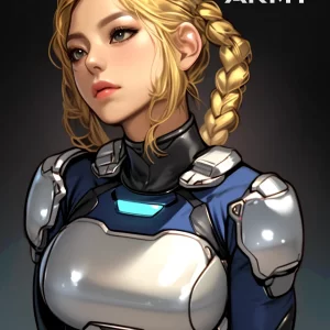 Star Army Female Humanoid (Adoptable)