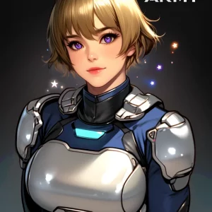 Star Army Female Humanoid (Adoptable)