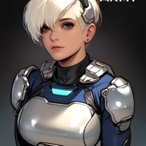 Star Army Female Humanoid (Adoptable)