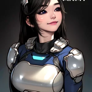 Star Army Female Humanoid (Adoptable)