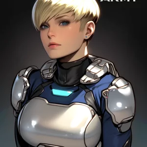 Star Army Female Humanoid (Adoptable)