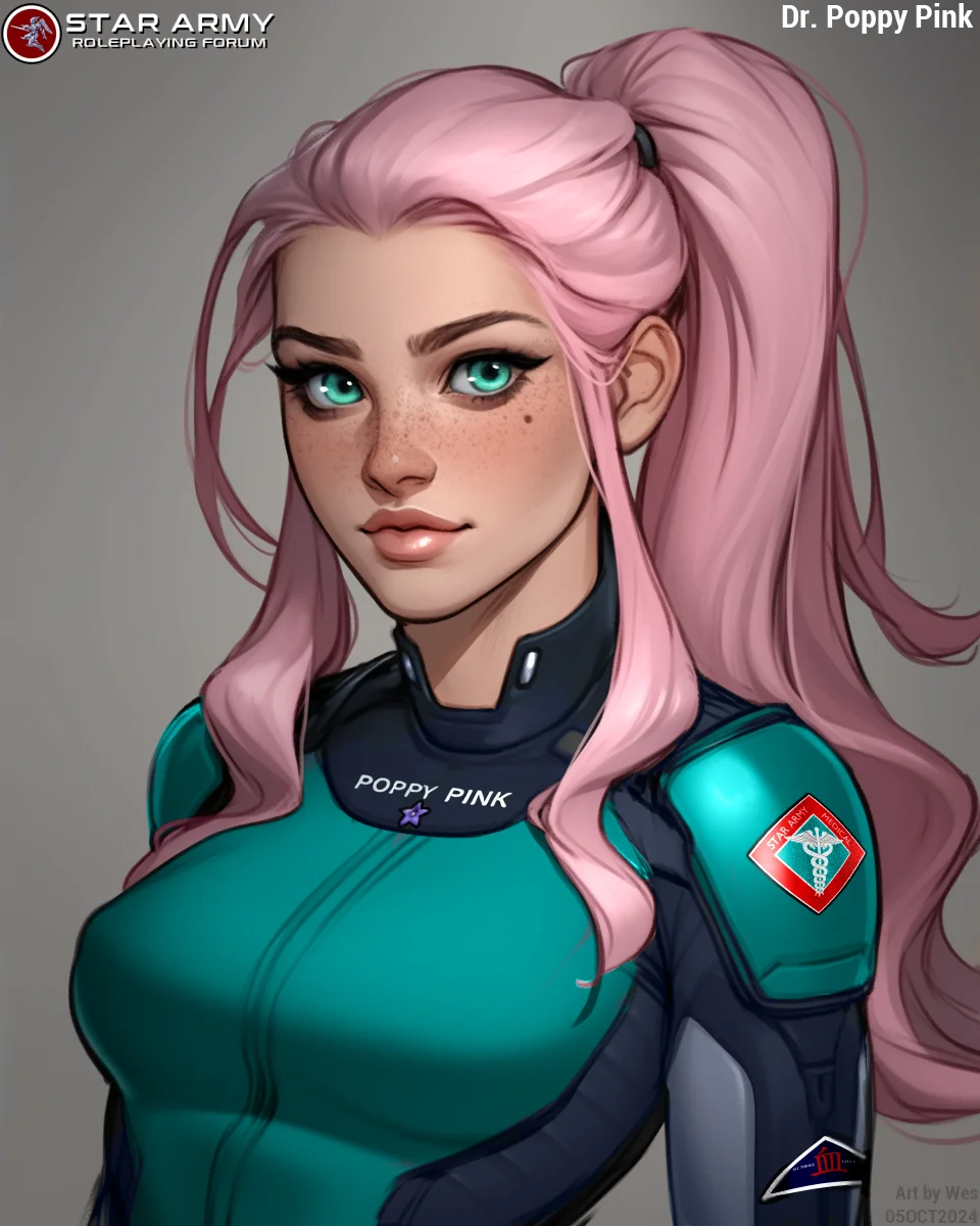 2024 Poppy Pink Headshot 2 by Wes